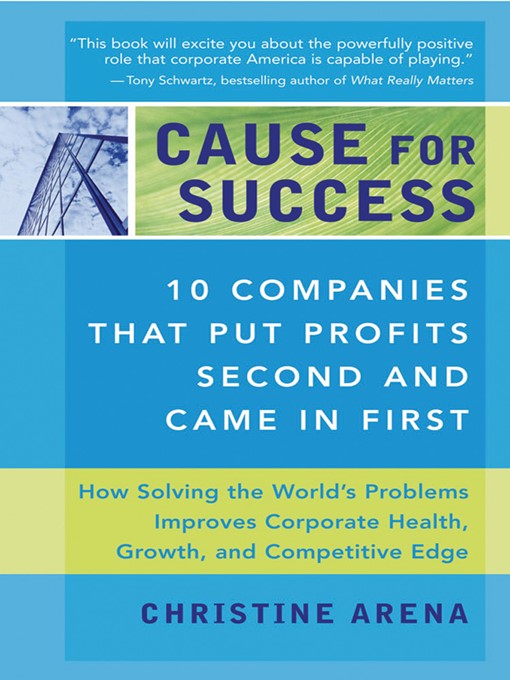 Title details for Cause for Success by Christine Arena - Available